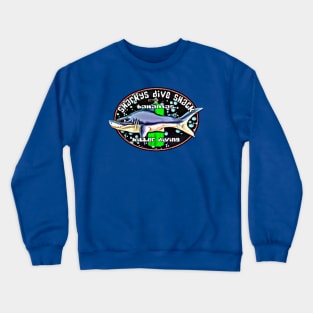 Sharky's Dive Shop Crewneck Sweatshirt